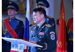 Өвөр Байгалийн хязгаарын  266 дугаар тусгай гвардийн штурмын нисэхийн хороонд Сүхбаатарын одон гардуулах ёслол боллоо