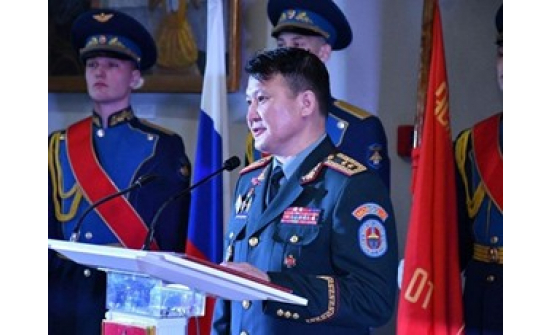 Өвөр Байгалийн хязгаарын  266 дугаар тусгай гвардийн штурмын нисэхийн хороонд Сүхбаатарын одон гардуулах ёслол боллоо