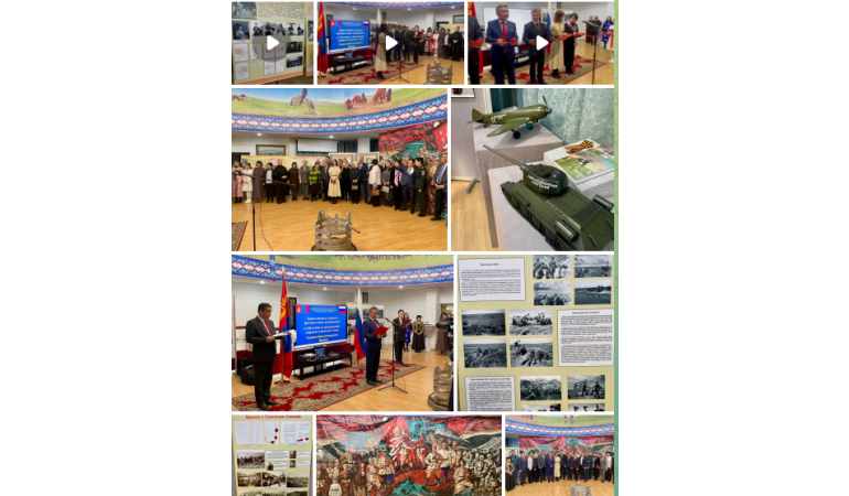 Ерөнхий консулын газарт Маршал Г.К.Жуковт зориулсан гэрэл зургийн үзэсгэлэн нээгдлээ