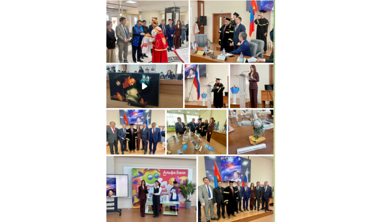 Монгол Улсын анхны сансрын нисгэгч Жүгдэрдэмидийн Гүррагчаад сансарт ниссэний 45 жилийн ойд зориулан  Улаан-Үд хотноо хүндэтгэл үзүүллээ