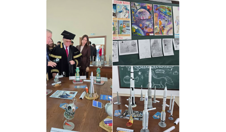 Монгол-Зөвлөлтийн баг сансарт ниссэний 45 жилийн ойд зориулсан шилдэг бүтээлүүдийн үзэсгэлэн гарлаа